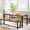 Beige, variant on Recaceik 47” Dining Table Set for 4, 3-Piece Kitchen Table with 2 Benches, Wood Kitchen Table and Chair Set, Space-Saving Dining Room Set Dinette Set for Breakfast Nook and Small Space, Black