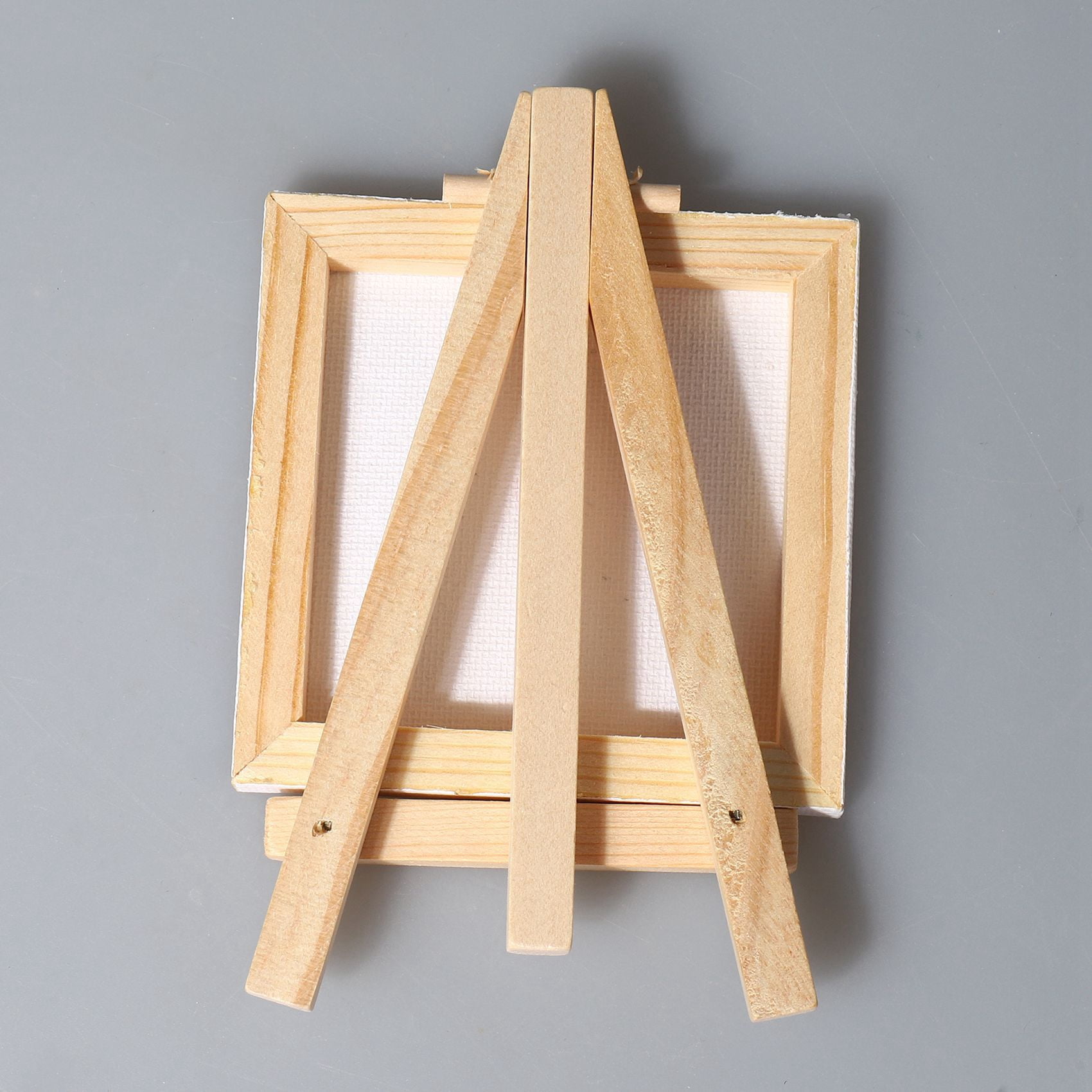 Artists 3 inch x3 inch Mini Canvas & 5 inch Mini Easel Set Painting Craft Drawing - 36 Mini Canvases & 36 Mini Easels