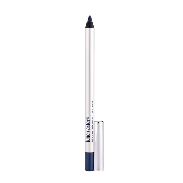Delineador de ojos en gel Lune+Aster Dawn to Dusk - Azul marino - Este delineador de ojos en gel de larga duración de 14 horas ofrece la precisión de un delineador líquido y el control de un gel sin m