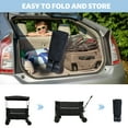 thumbnail image 4 of Collapsible Foldable Extended Wagon Cart with canopy,480lbs Weight Capacity, Heavy Duty Folding Utility Garden Cart with Big All-Terrain Beach Wheels & Drink Holders,Side Pocket,mosquito net, 4 of 12