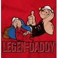thumbnail image 2 of Popeye Father Cartoon Legendary Daddy Men Big & Tall Long Sleeve Tee Brisco Brands 3X, 2 of 5
