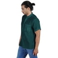 thumbnail image 4 of Atasi Kurta Courte Col Mandarin Tee-Shirt Uni à Manches Courtes Henley avec Poche, 4 of 7