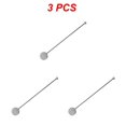 thumbnail image 1 of 1/3/5 Pcs Mélangeur Poli Fantaisie pour Cocktail Boisson 304 Acier Inoxydable Outils de Bar Réutilisables Durabilité Style C 3 Pcs, 1 of 6