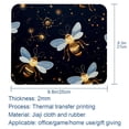 thumbnail image 5 of Bee Square Desk Pad Mouse Mat Gaming Mousepad, 8.3x9.8 Inch, Non-Slip Rubber Bottom, Printed, Suitable for Office and Gaming, 5 of 6