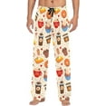 thumbnail image 2 of Top-kevin Men's Pajama Bottoms Pumpkin Spice Coffee Mens Pajama Pants Donut Cake Cotton Pj Bottoms Sleepwear Lounge Pants, 2 of 7