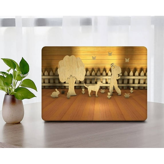 KSK KAISHEK Hard Case Shell Cover Compatible MacBook Pro 16 inchs 2019 2020 A2141, Wood grain A 27