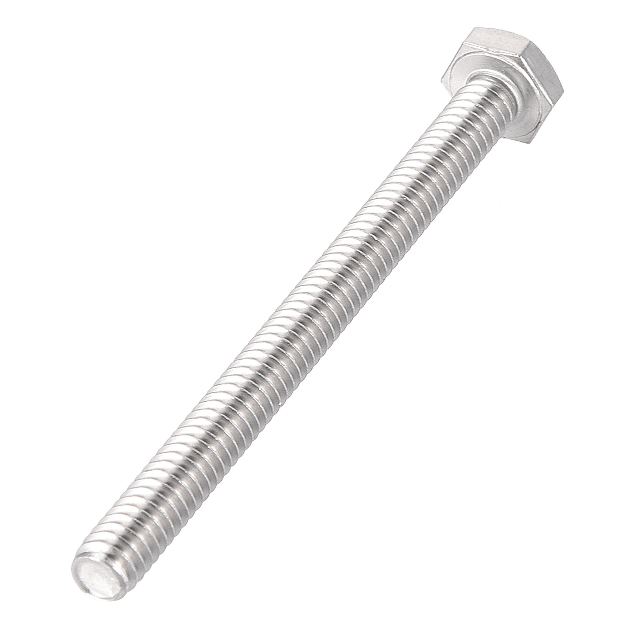 1/4"-20 x 3" 304 Stainless Steel Hex Head Screw Bolts 20pcs