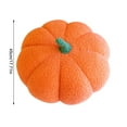 thumbnail image 1 of Xihbxyly Cojín de Calabaza, Tejido de Lana Suave, Acogedor para Sofá de Salón, Diseño Inspirado En Halloween, Versátil Juguete y Cojín de Apoyo, Varios Tamaños y Colores, Fácil de Limpiar, Opciones d, 1 of 3