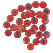 Hot Fix Rhinestones by Threadart SS10 (3mm) - Lt. Siam - 10 Gross (1440 stones/pkg) Hotfix - 5 Sizes and 32 Colors Available
