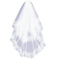 thumbnail image 2 of Travelwant Lace Veil, Bridal Wedding Veils Halloween Veil With Comb, 2 of 8