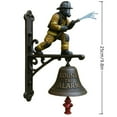 thumbnail image 3 of Firefighter Doorbell, Fireman Themed Door Bell, Unique Firefighter Decor, Firefighter Gift, Kids Firefighter Doorbell, Fun Fireman Door Bell, Emergency Responder Doorbell, Firefighter Room Decor, 3 of 7