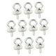 thumbnail image 4 of 4 X 10 Piezas De Plata De Ley 925 Cierre Colgante Perla Bail Eye Pins Conector 4 Mm Sunnimix alfileres de fianza, 4 of 8