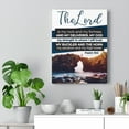 thumbnail image 2 of Scripture Walls Psalm 18:2 KJV The Lord is My Rock Bible Verse Canvas Christian Wall Art Ready to Hang Unframed, 2 of 9