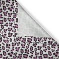 thumbnail image 4 of Ambesonne Leopard Print Window Valance, Girly Pink Black, 54" X 18", White Black Pink, 4 of 5