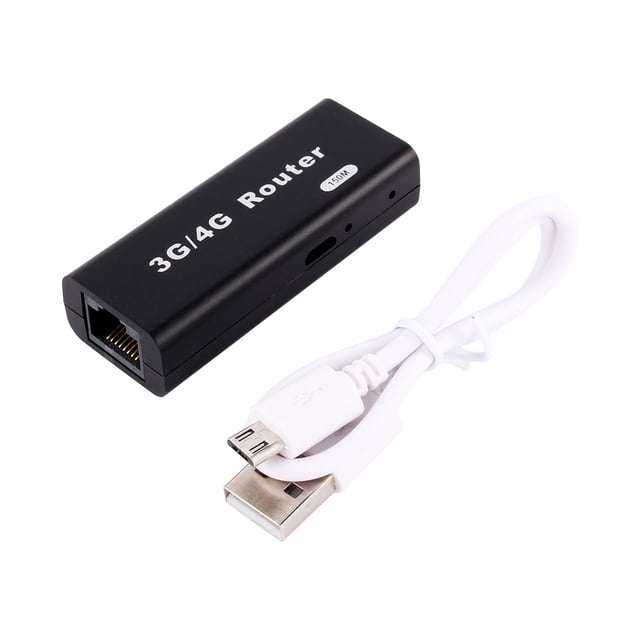 Enrutador inalámbrico USB 3G/4G wifi wlan hotspot 150mbps rj45 compatible con 400 módems usb 3g, compatible con múltiples sistemas operativos, alta velocidad de datos, fácil de