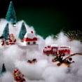 thumbnail image 4 of Sunjoy Tech Christmas Fake Snow Decor Like Fluffy Snow Fiber Artificial Snow Indoor Snow Blanket for Winter Mantle Village, Nativity and Christmas Decoration, 4 of 8