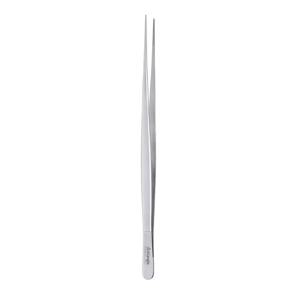 Pinzas triangulares puntiagudas de acero inoxidable de 30 cm, aptas para lavavajillas