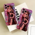 thumbnail image 2 of Funda De Teléfono Celular De Película Dura De Bebé Bratz Para Apple iPhone 14 13 12 11Pro Max Plus Mini XS X XR SE2020 2022 8 7 6S 6 Impresa Completa, 2 of 3