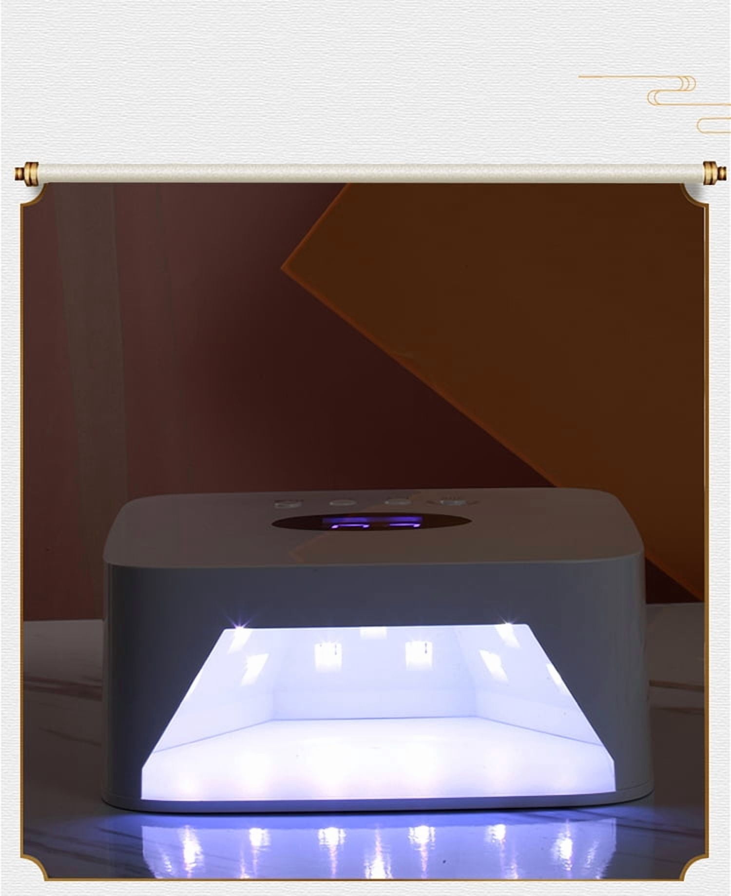 Street Vendor Essential S50 Nail Lamp Rechargeable Wireless Lithium Battery UV Lamp Nail Polish Gel UV Night Market Curing Lamp