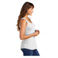 thumbnail image 3 of Port & Company Women's Core Cotton Tank Top White Small, 3 of 4