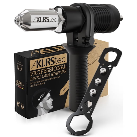 Adaptador para pistola remachadora KLRS profesional para taladros inalámbricos