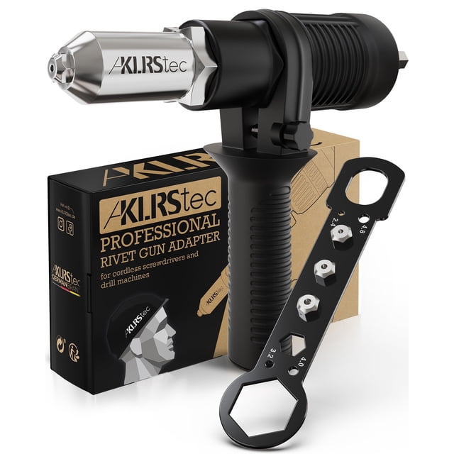 Adaptador para pistola remachadora KLRS profesional para taladros inalámbricos