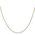 thumbnail image 3 of Primal Gold 14 Karat Yellow Gold 1.05mm Diamond-cut Spiga with Lobster Clasp Chain Necklace, 3 of 4