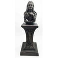 thumbnail image 3 of Wiccan Deity Horned God And Crescent Celestial Moon Goddess Herm Bust Sculpture, 3 of 3
