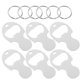 thumbnail image 2 of 6pcs Shopping Trolley Tokens Shopping Cart Alloy Key Chain Multi-use Convenient Bottle Opener, 2 of 4