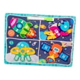 thumbnail image 4 of Rompecabezas de madera 2 en 1 para niños pequeños, tablero de dibujo, Año Nuevo, aprendizaje temprano para niños. Espacio, 4 of 7
