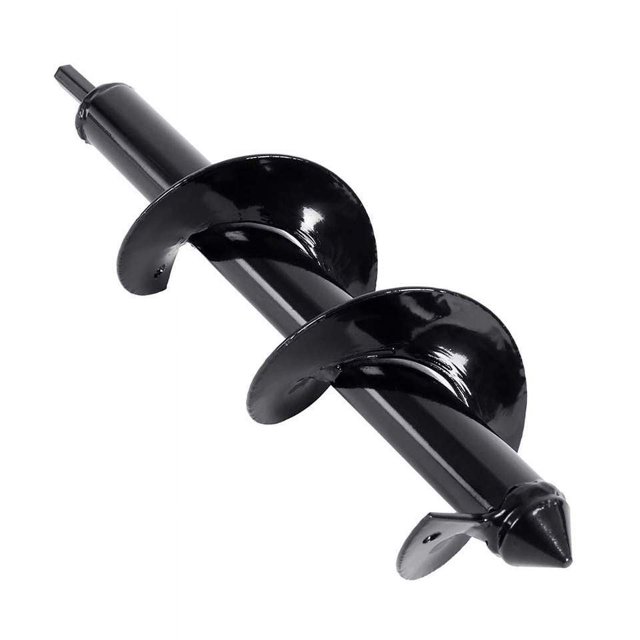 Broca de barrena para plantar 3x12 pulgadas, broca espiral de barrena de jardín, maceta rápida para taladro hexagonal de 3/8 "-para tulipanes, iris, plantas de ropa de cama