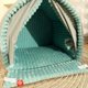thumbnail image 5 of Dog Bed Cozy Cave Washable Cat Tent House with Soft Cushion Warm Funny for Small Medium Baby Pet Accessories Beds and Furniture ShopWise Round, 5 of 7