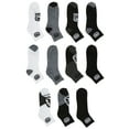 thumbnail image 2 of 11-Pack New Ecko Unltd. Boy's Half Cushion Quarter Socks Shoe Size 9-11 Ages 7-14 years (Multi Color 2), 2 of 2