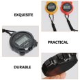 thumbnail image 2 of JUNWELL 3 Pcs Stopwatch Digital for Kids Portable Fitness Black Abs Ag13 Button Battery, 2 of 6