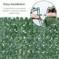 thumbnail image 6 of Artificial Hedge Ivy Leaf Garden Fence Roll Privacy Screen Balcony Wall Cover, 6 of 6