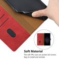thumbnail image 5 of Leather Magnetic Clasp Case with Flip Wallet Stand Function Cover compatible Moto G60 /G40 Fusion Cheap and fine, 5 of 5