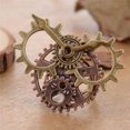 thumbnail image 3 of KLKCMS Steampunk Watch Part Gears Antique Copper s Jewelry Golden+, 3 of 6