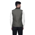 thumbnail image 3 of Atasi Artistic Printed Wedding Jackets For Men Nehru Jacket Waist Coat For Wedding & Festive Season-Large, 3 of 4