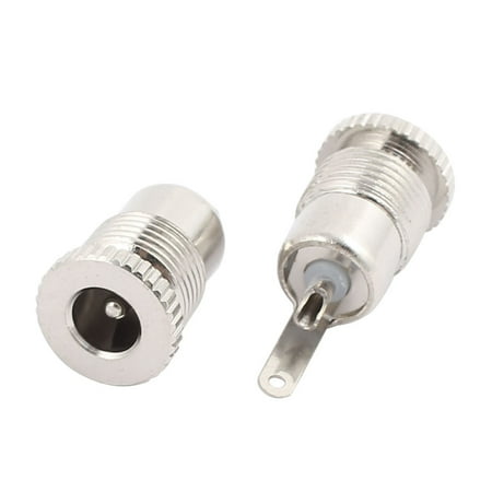 Other Wire Cable Connectors Business Industrial 5 5 Mm X 2 1mm Dc Power Jack Socket Female Panel Mount Connector Metal Brass