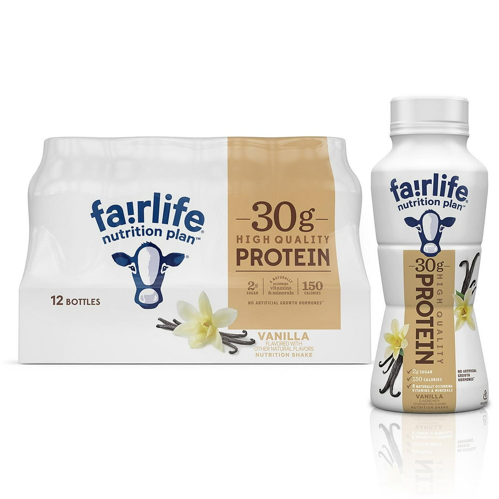 The Fairlife Nutrition Plan Vanilla (11.5 fl., oz. 12pk)