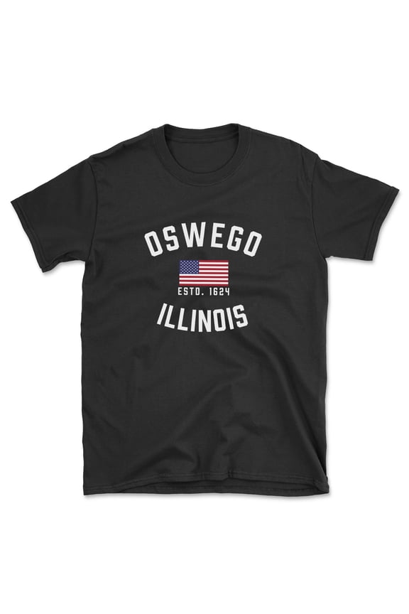 Oswego Illinois Patriot Men's Cotton T-Shirt