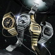 Casio G-Shock GM-2100YMG-9ADR Men’s Watch, Gold Stainless Steel Bezel, Analog-Digital Display, Shock Resistant