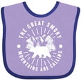 thumbnail image 3 of Inktastic The Great Smoky Mountains Are Calling Boys or Girls Baby Bib, 3 of 4
