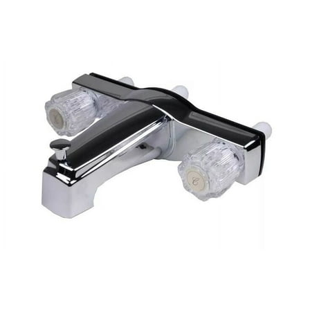 Ultra Faucets Plastic Chrome 8 in Tub and Shower Faucet