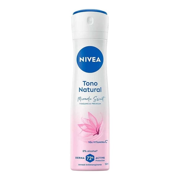 Antitranspirante Nivea Tono Natural miracle sweet spray 150 ml