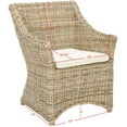 thumbnail image 7 of Safavieh Ventura Rattan Arm Chair, 7 of 7