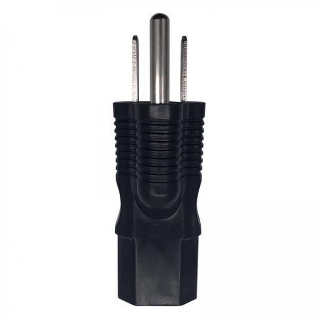 Bunblic 3x5-15P to C13 Power Adapter, American Standard Three Pin Plug Converter Conversion Plug 3 Pcs