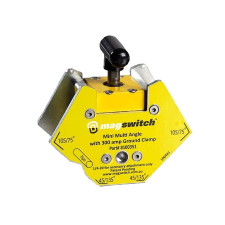 UPC: 0878628001149 | Magswitch 8100351 Mini Multi Angle Welding Tool  150 Pounds Hold Force