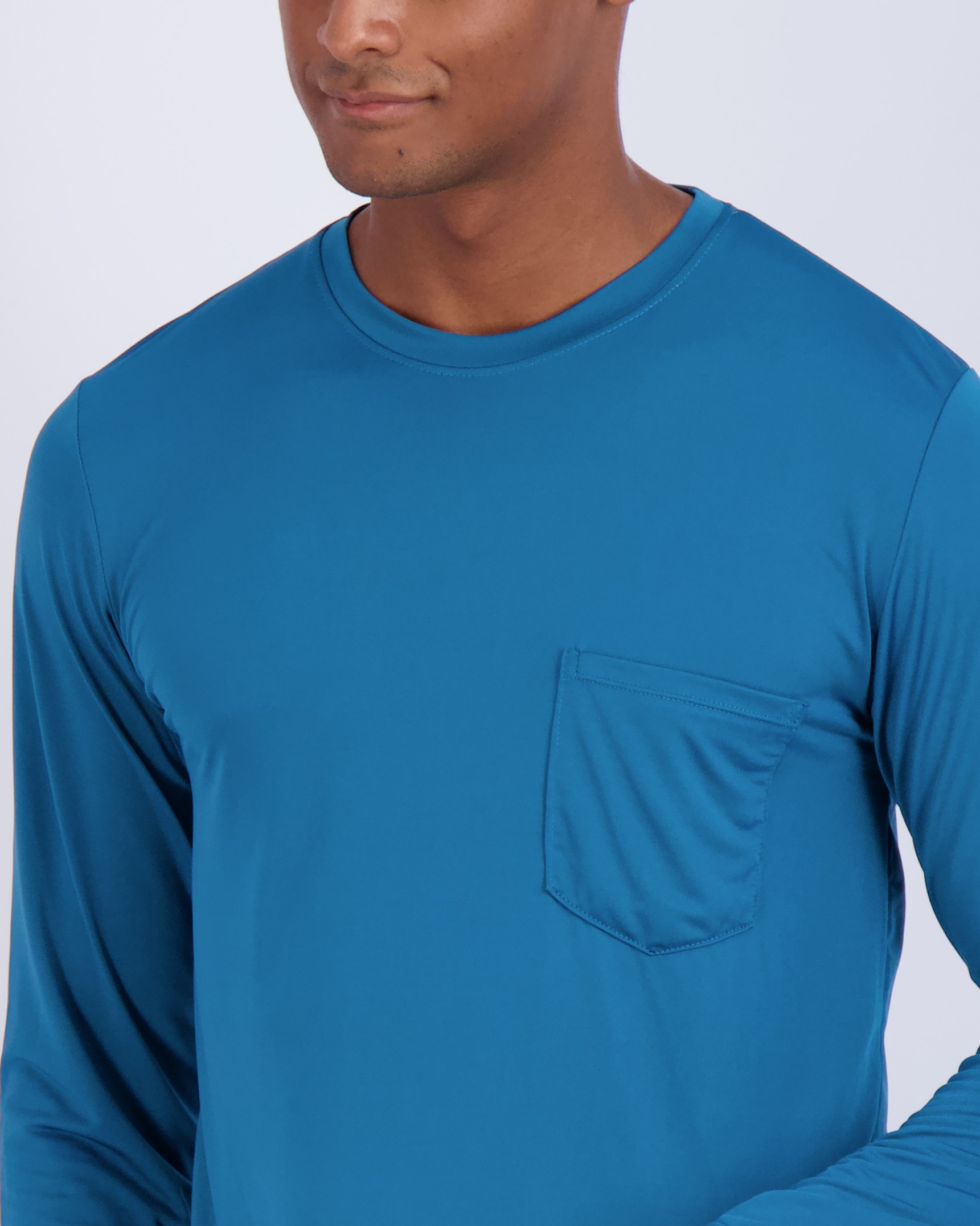 Real Essentials 4 Pack: Men's Dry-Fit Active Athletic Long Sleeve ...