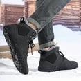 thumbnail image 5 of SKIUHS Men's Snow Boots – Warm Insulated Faux Fur Lined, Anti-slip Winter Boots for Outdoor Cold-Weather Adventures, 5 of 5